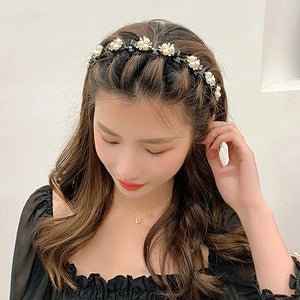 Non-Slip Headband With Clips-2PCS