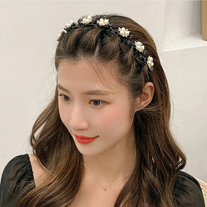 Non-Slip Headband With Clips-2PCS