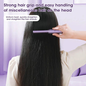 🔥HOT SALE - 2024 New Rechargeable Cordless Hair Straightener Brush