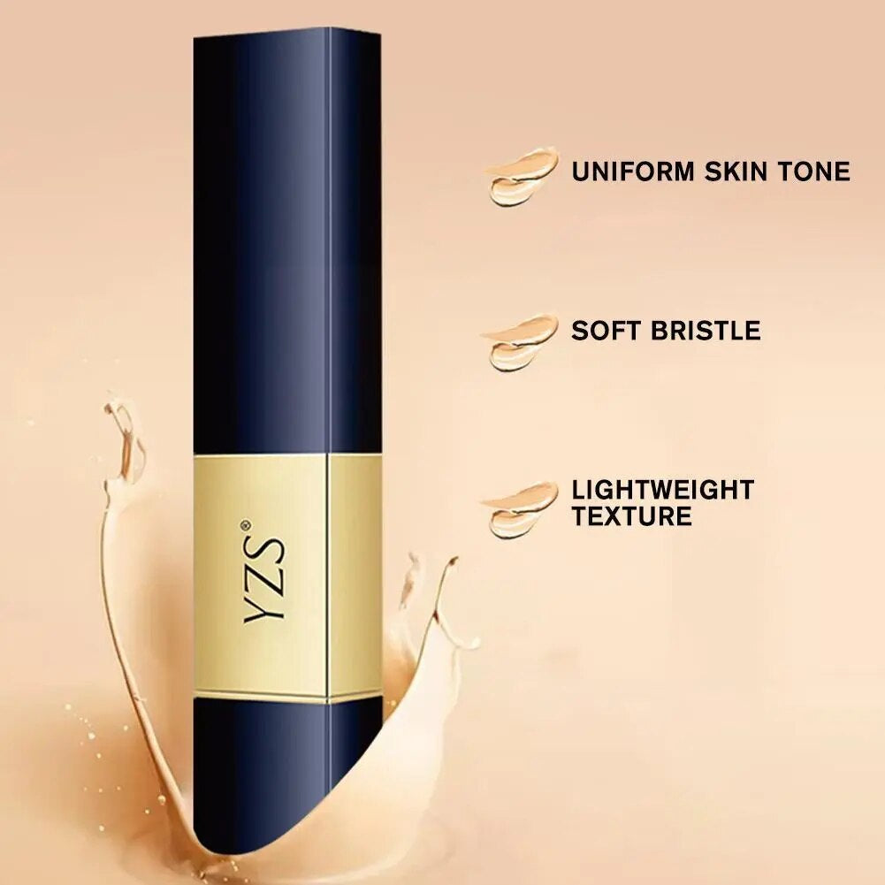 Yzs Fairy Stick Double- Concealer Foundation Stick Contour Face Skin Covers Makeup Cosmetics Spots Acne Tone and Righte