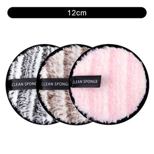 3/4/8Pcs Makeup Remover Cloth Reusable Makeup Pads Washable Cleansing Cotton Face Cleaning Make up Remover Towel Cosmetic Puff