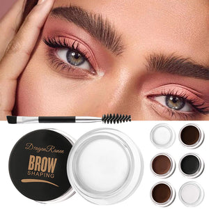 Multi-Function Eyebrow Brush with Wild Eyebrows Cream Concealer Square Eye Brow Make up Brushes for Women Eyebrow Gel