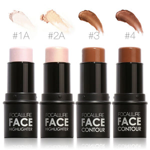 Makeup Highlighter Face Concealer Contouring Bronzers Highlighters Pen Waterproof Cosmetics 3D Makeup Corrector Contour Stick