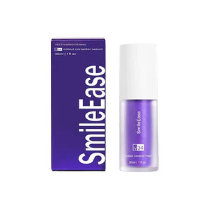 Smilekit V34 Purple Toothpaste Color Corrector Teeth Cleans Oral Cavity Keep Refreshing Yellow Stain Reduction Whitening Product