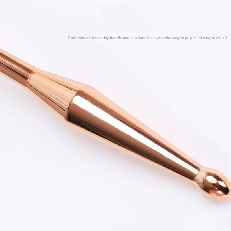 Makeup Brush 2 PCS Toothbrush the New Makeup Brush Foundation Oval Brushes One Set High End Foundation Brush