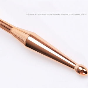 Makeup Brush 2 PCS Toothbrush the New Makeup Brush Foundation Oval Brushes One Set High End Foundation Brush