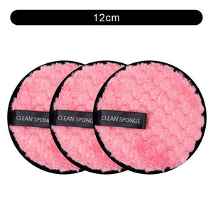 3/4/8Pcs Makeup Remover Cloth Reusable Makeup Pads Washable Cleansing Cotton Face Cleaning Make up Remover Towel Cosmetic Puff