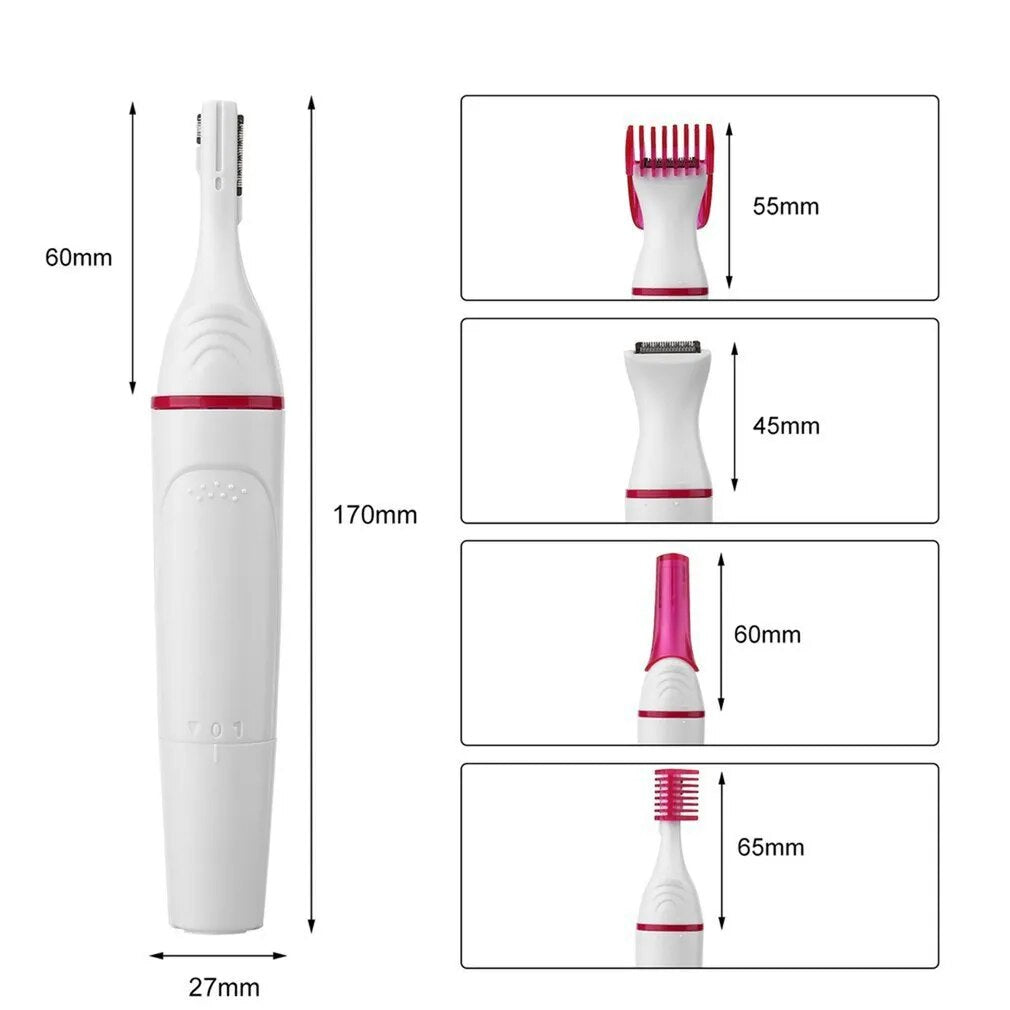 Multi-Function Trimmer for Women'S Eyebrow Shaver Electric Eyebrow Trimmer Shaver Eyebrow Trimming Epilator