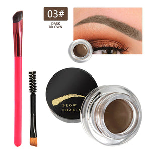 Multi-Function Eyebrow Brush with Wild Eyebrows Cream Concealer Square Eye Brow Make up Brushes for Women Eyebrow Gel