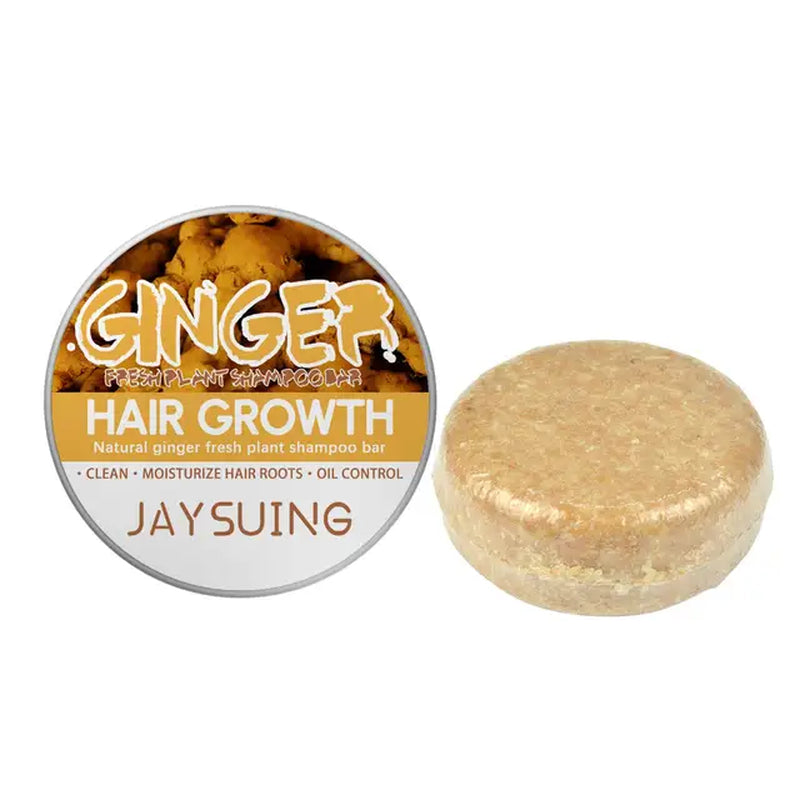 Ginger Handmade Hair Shampoo Soap Cold Processed Shampoo Bar Pure Plant Hair Shampoos Hair Care