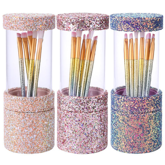 1 PC Makeup Brush Holder Dust-Proof Brush Makeup Holder Travel Portable Case for Brush Women Brush Organizer Makeup Tools