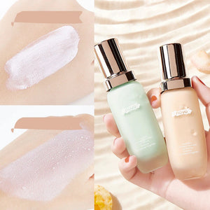 Brighten Makeup Base Concealer Oil Control Whitening Invisible Pores Lasting Moisturizing Face Color Corrector Makeup Primer