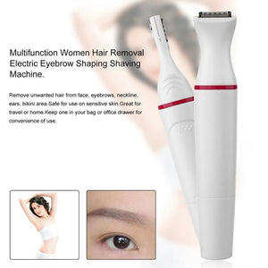 Multi-Function Trimmer for Women'S Eyebrow Shaver Electric Eyebrow Trimmer Shaver Eyebrow Trimming Epilator