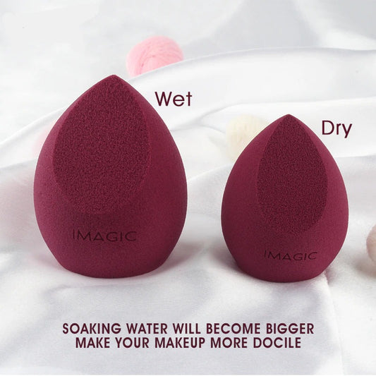 IMAGIC Beauty Sponge Face Wash Puff Gourd Water Drop Wet and Dry Makeup Tool