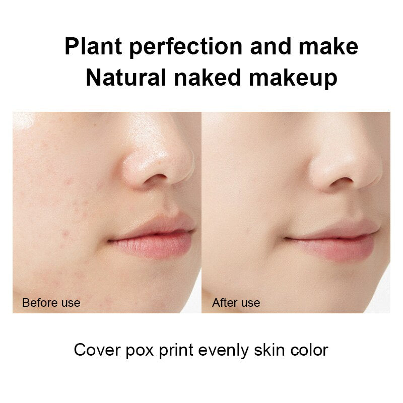 Mushroom Cushion Lightweight Concealer Beauty Cream Foundation Long-Lasting Not Easy to Lose Makeup CC Cream Face Makeup TSLM1