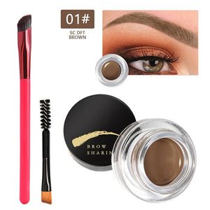 Multi-Function Eyebrow Brush with Wild Eyebrows Cream Concealer Square Eye Brow Make up Brushes for Women Eyebrow Gel