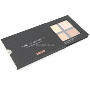 Contour Palette Powder Foundation Face Highlighter 1Pcs 6 Colors Foundations Contour Powder Net 40G P